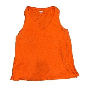 Old Navy Orange Sleeveless Top Women’s Size Medium
